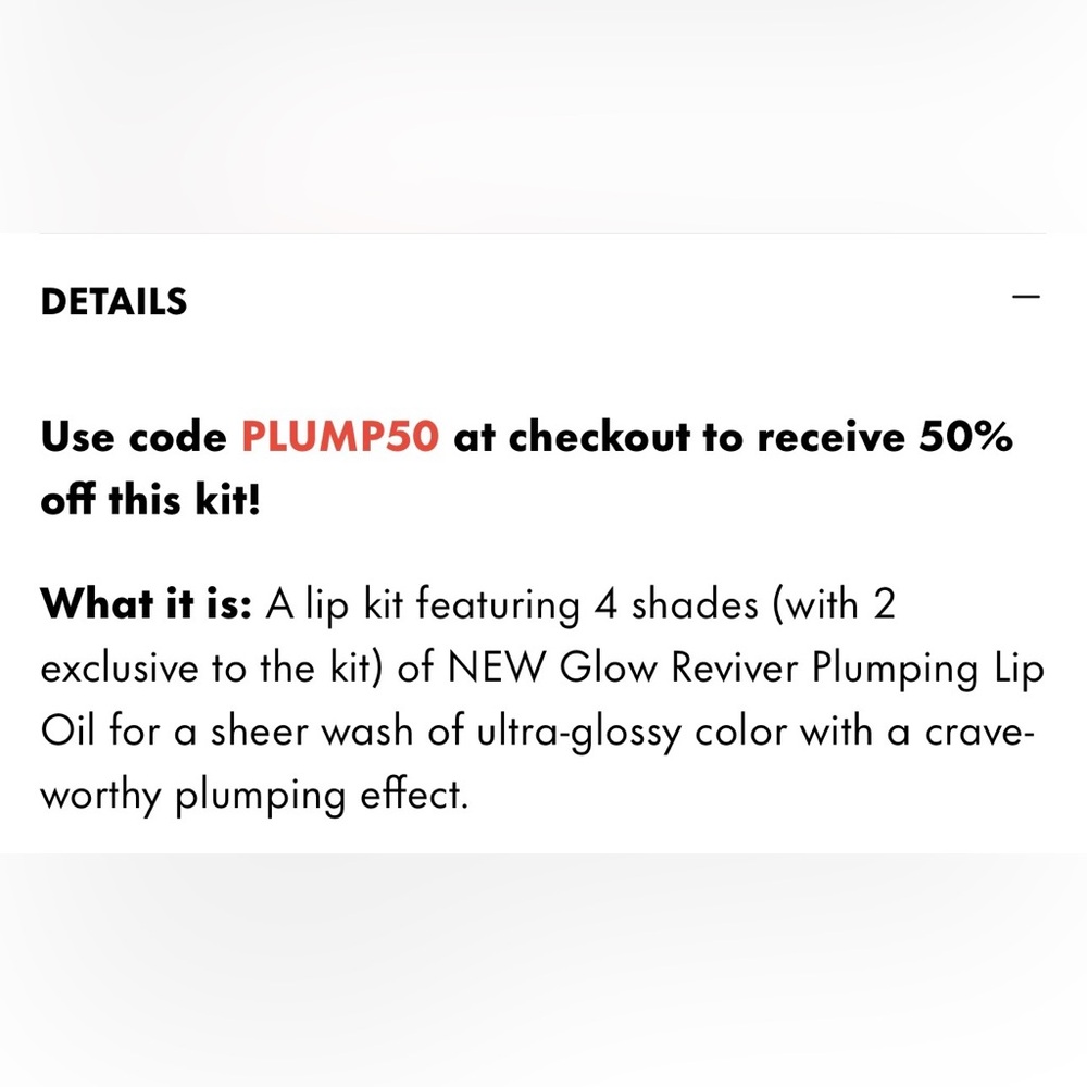 ELF PLUMPING LIP OIL SET “GLOW REVIVER” 4pk SET W/TWO EXCLUSIVE COLOURS - NEW! - Picture 11 of 16